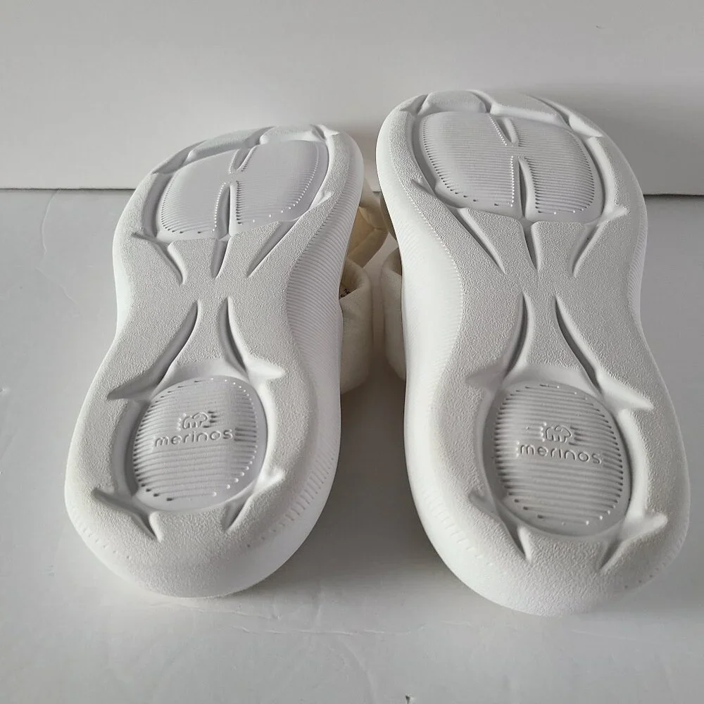 MERINOS WOMAN'S SANDAL NATURAL WHITE SIZE 10-- NWOT - Picture 9 of 10